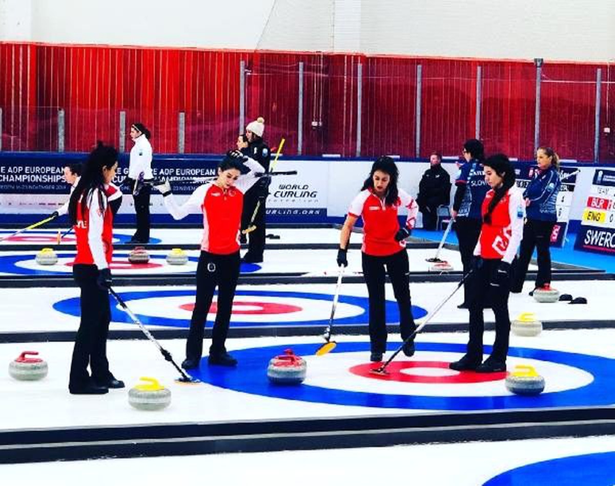 Kadın Milli Takımı, Avrupa Curling Şampiyonası\'nda namağlup ilerliyor