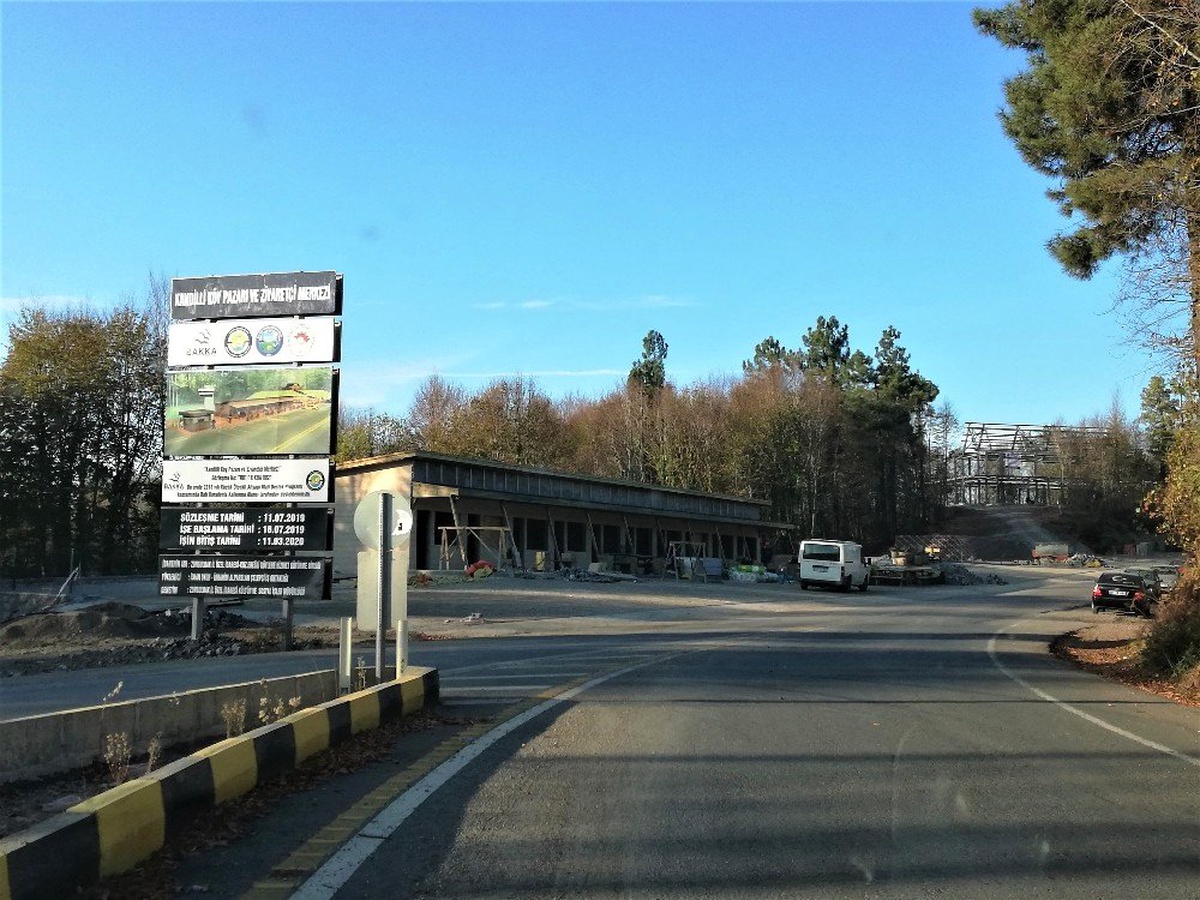 Kandilli Köy Pazarı ve Ziyaretçi Merkezi projesi yapılıyor