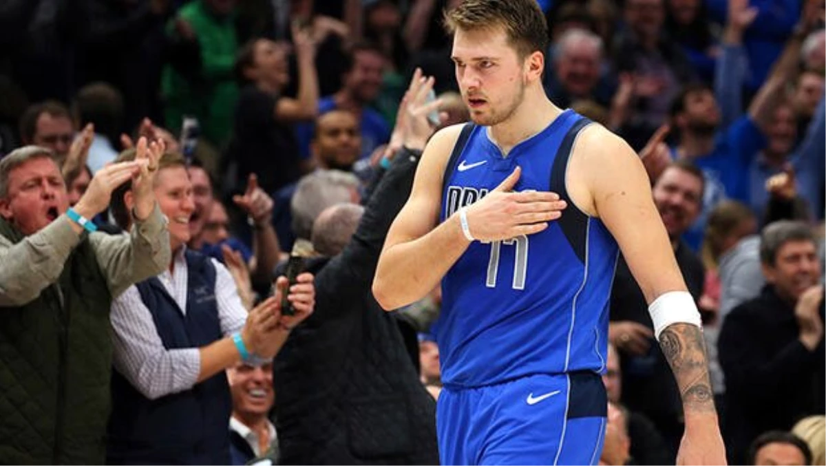 NBA\'de Luka Doncic tarih yazdı! LeBron James\'ten sonra...