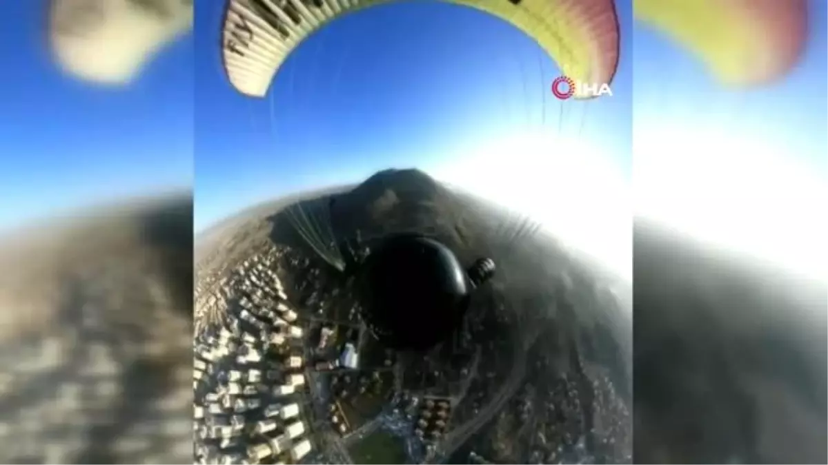 \'Skydiving\' sporu yapan paraşütçü: "\'Skydiving\' sporu şehrimizde bilinmediği için, vatandaşlar...