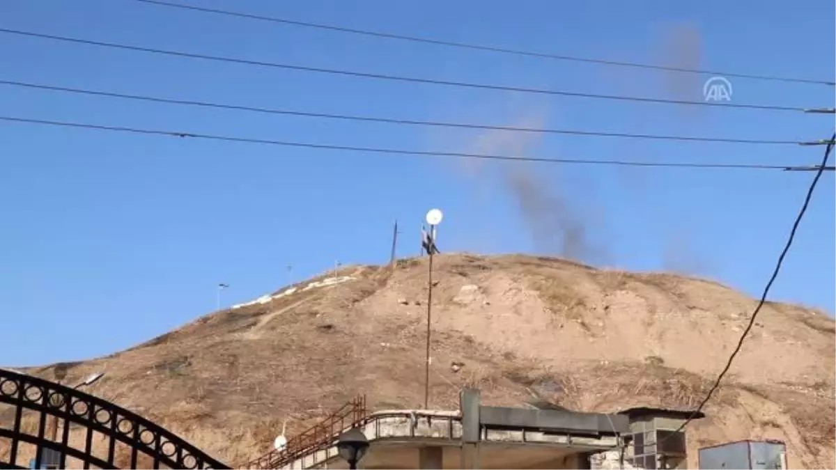 YPG/PKK Tel Rıfat\'tan Azez\'deki sivillere saldırdı