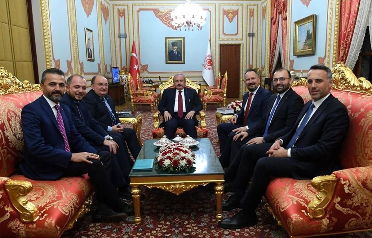 AK Parti Bilecik İl Başkanı Karabıyık\'tan TBMM Başkanı Şentop\'a ziyaret