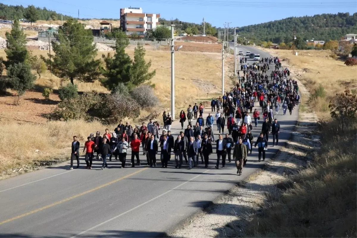 Baydilli öğretmenlerle sağlıklı yaşam için yürüdü