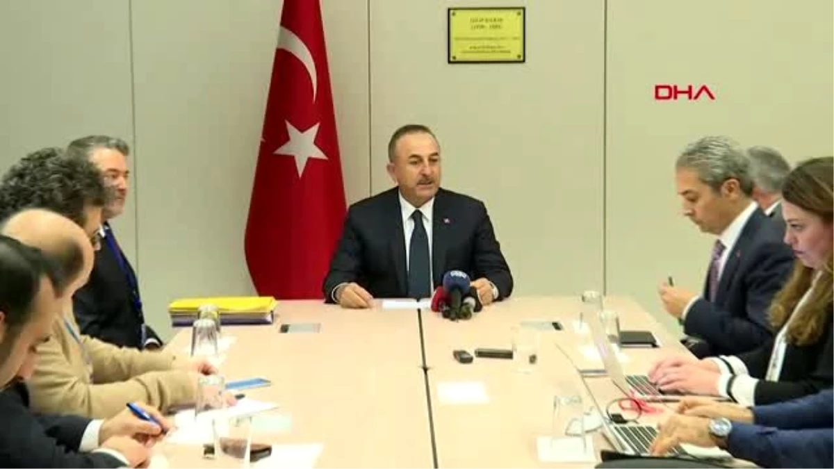 Çavuşoğlu ypg\'nin ihlallerini ve terör saldırılarını hatırlattık