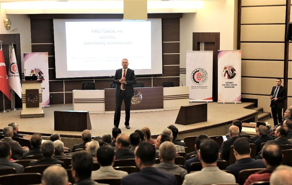 GTO\'da okul müdürlerine protokol eğitimi