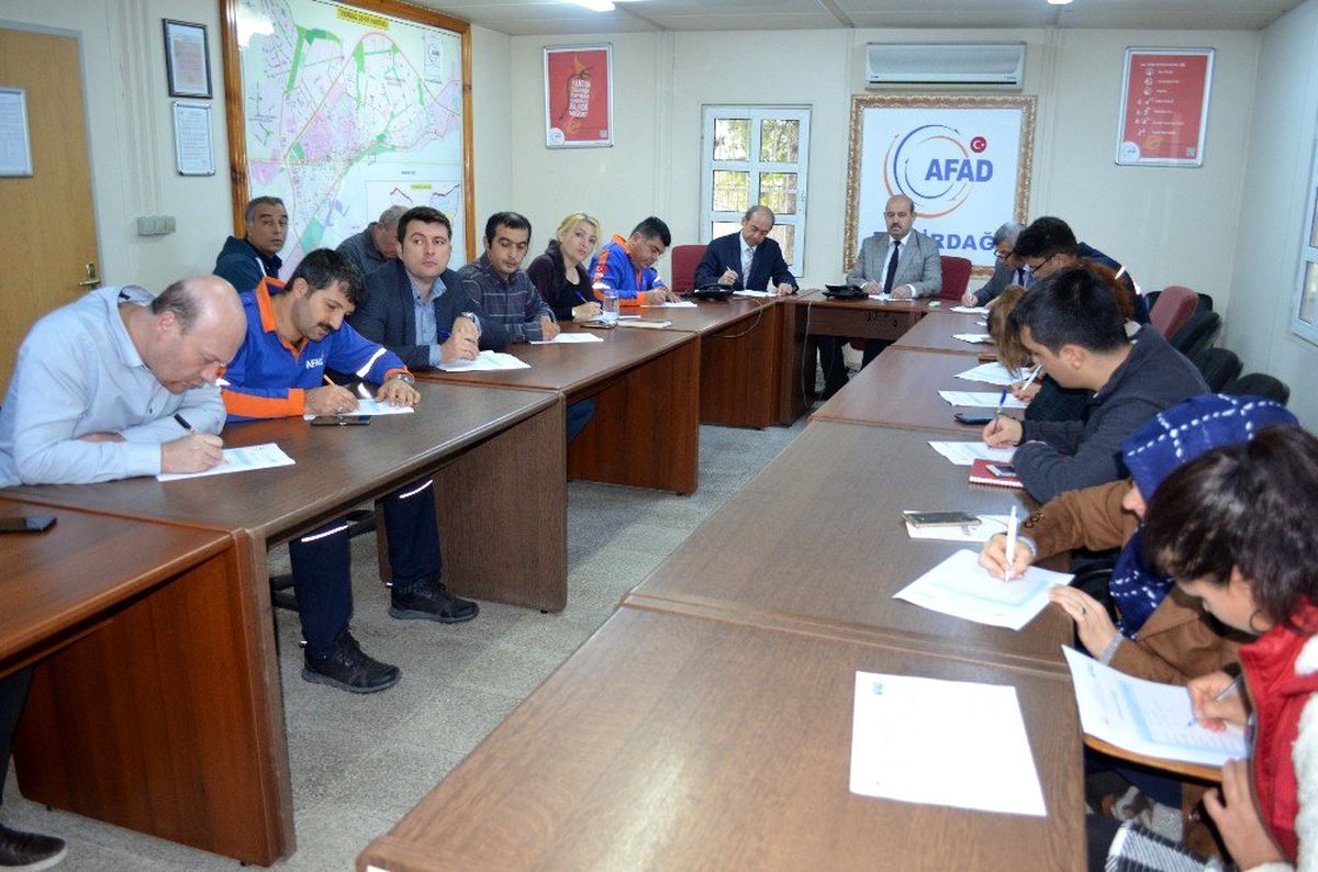 Tekirdağ\'da KBRN eğitimleri başladı