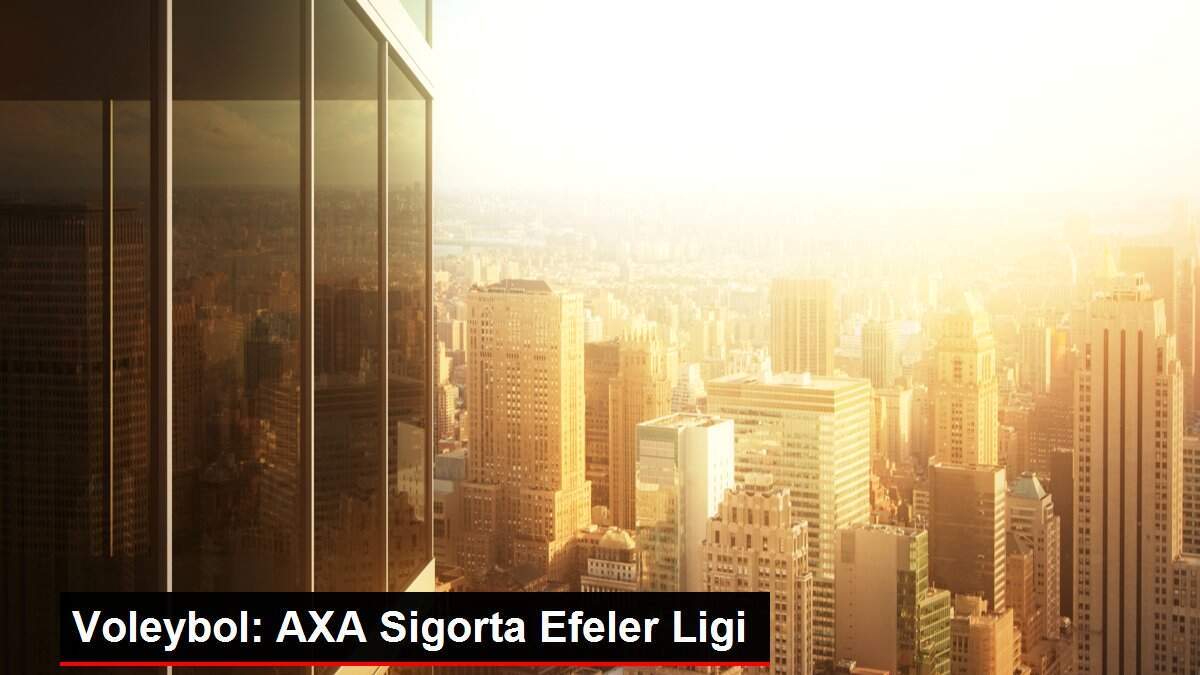 Voleybol: AXA Sigorta Efeler Ligi