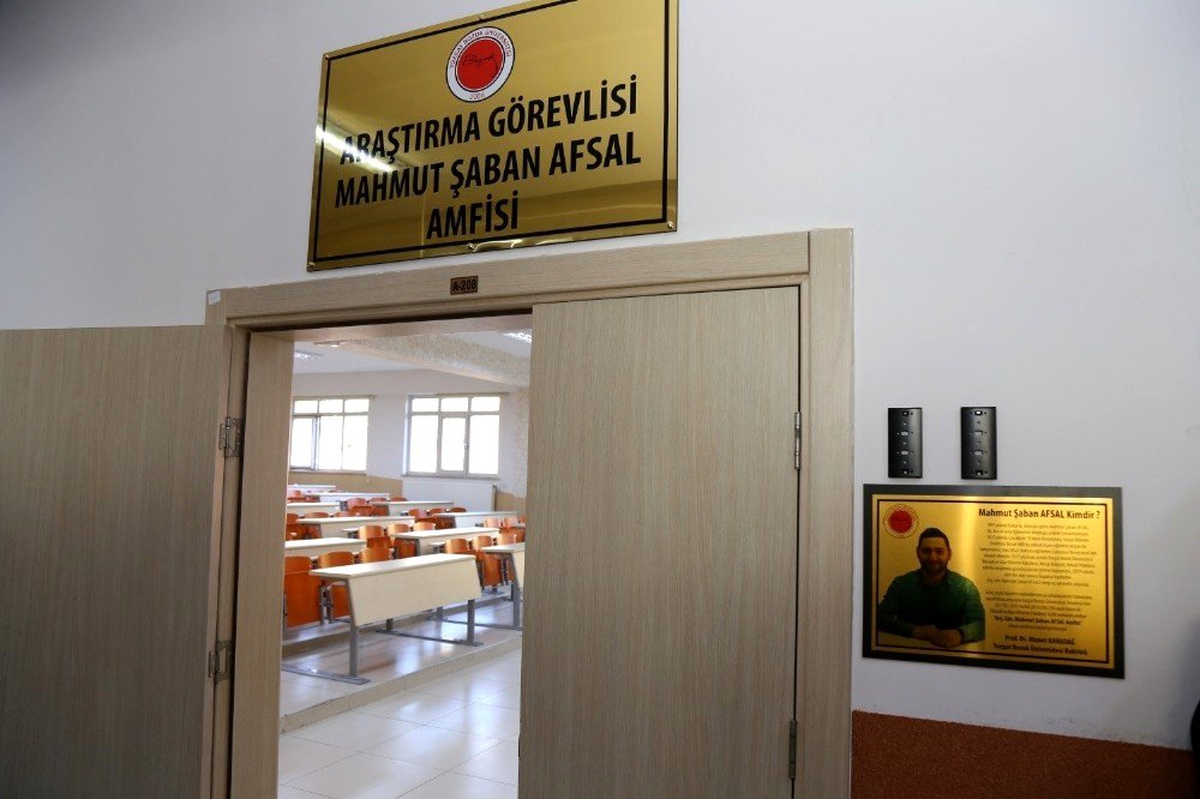 Afsal\'ın ismi Bozok Üniversitesi\'nde yaşatılacak
