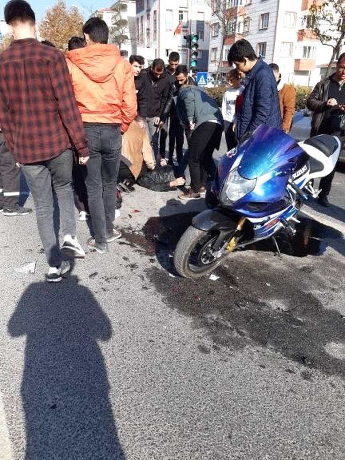 Bilecik\'te otomobil ile motosiklet çarpıştı: 1 yaralı