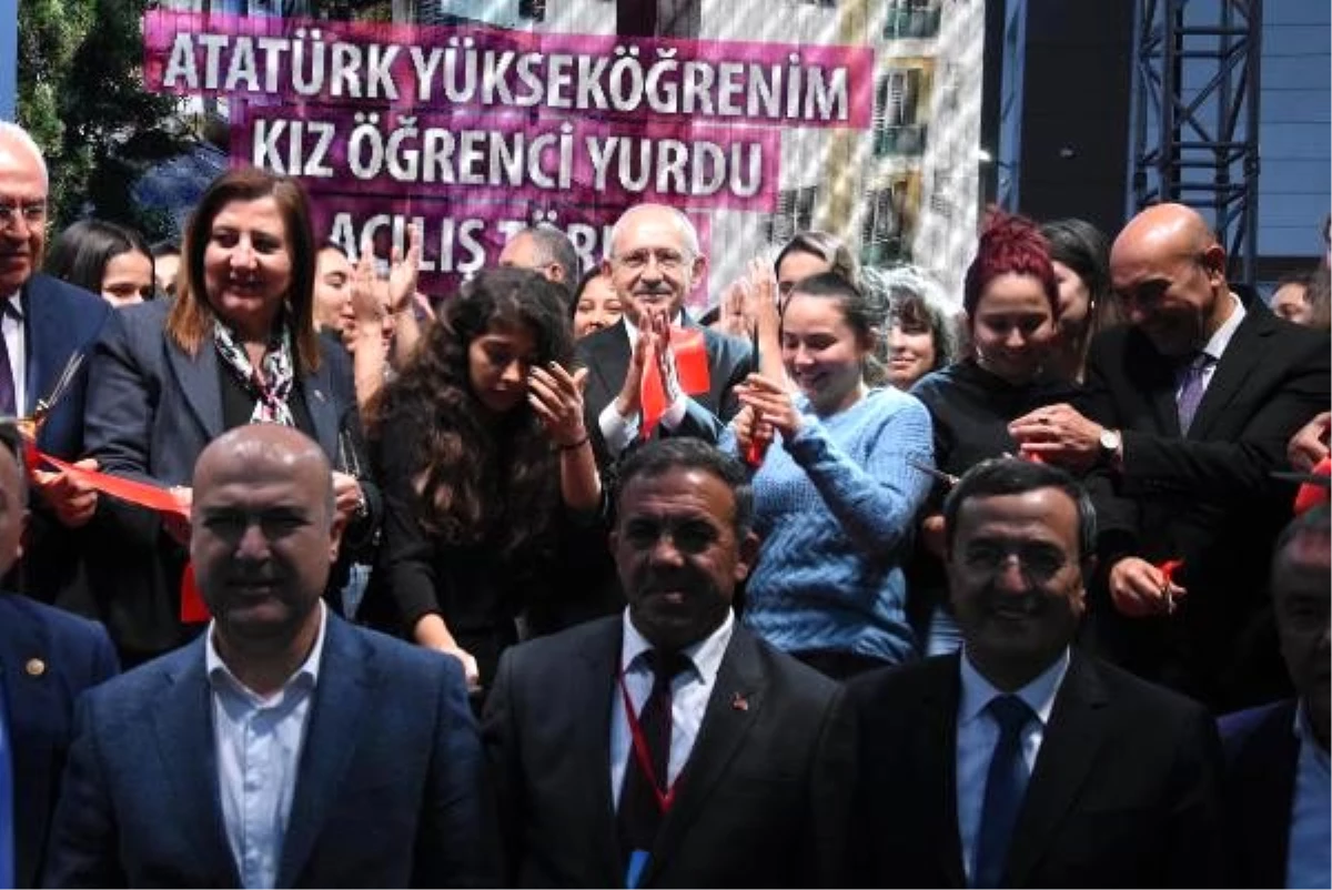 CHP lideri Kılıçdaroğlu, İzmir\'de yurt açılışına katıldı