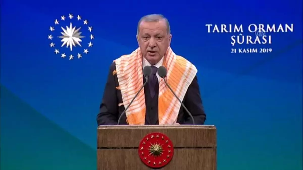 Cumhurbaşkanı Erdoğan: "Ziraat Bankamız çiftçilerimizle kredide alışılmışın dışında bir dayanışmayı...