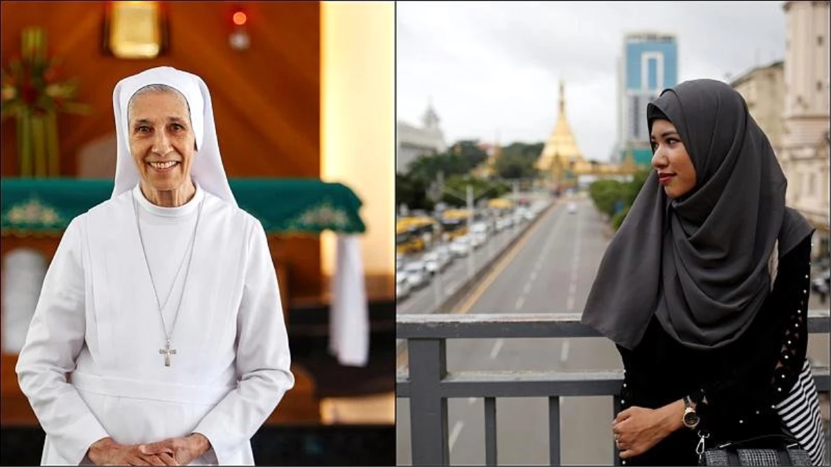 Fransa\'da başörtüsü tartışması: Rahibe ile Müslüman kadının başörtülerinin amaçları farklı