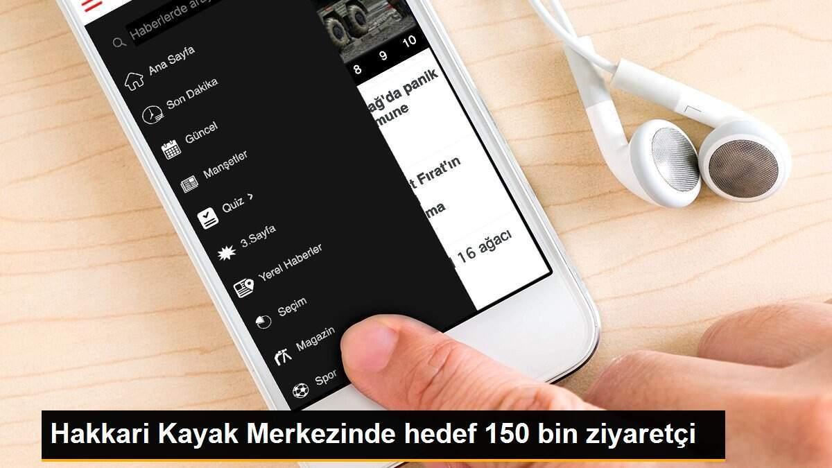 Hakkari Kayak Merkezinde hedef 150 bin ziyaretçi