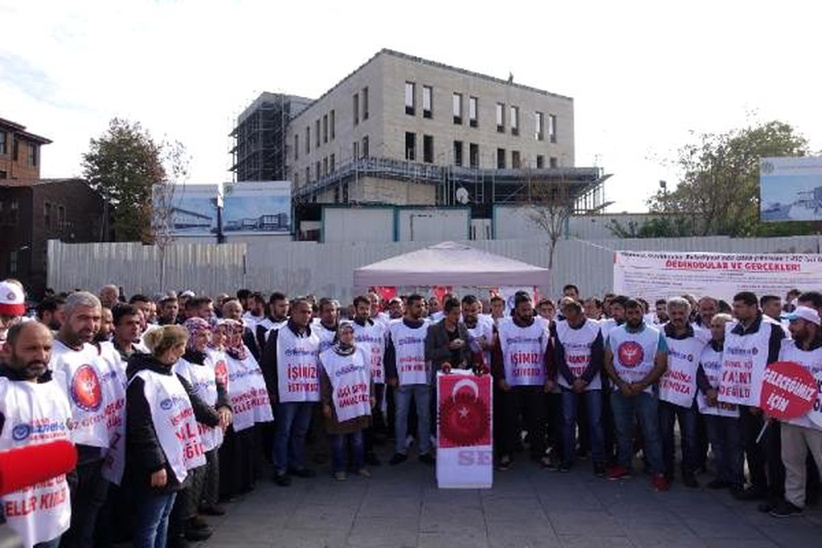 İBB\'de işten çıkarılan işçilerden imza kampanyası