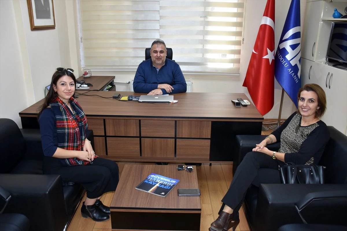 LÖSEV Adana İl Koordinatörü Öz\'den AA\'ya ziyaret