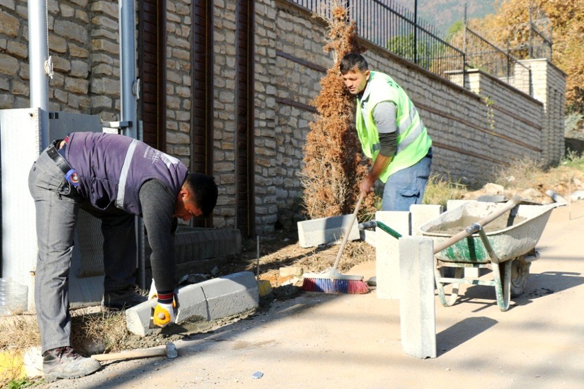 Safranbolu\'da belediye çalışmaları sürüyor
