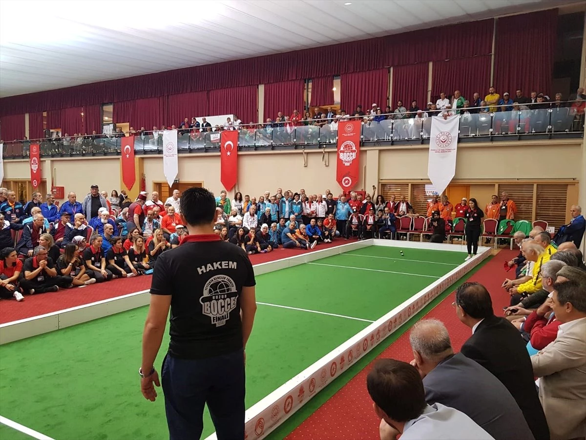 "4. Yetişkin Gençler Türkiye Bocce Finali" Antalya\'da yapıldı