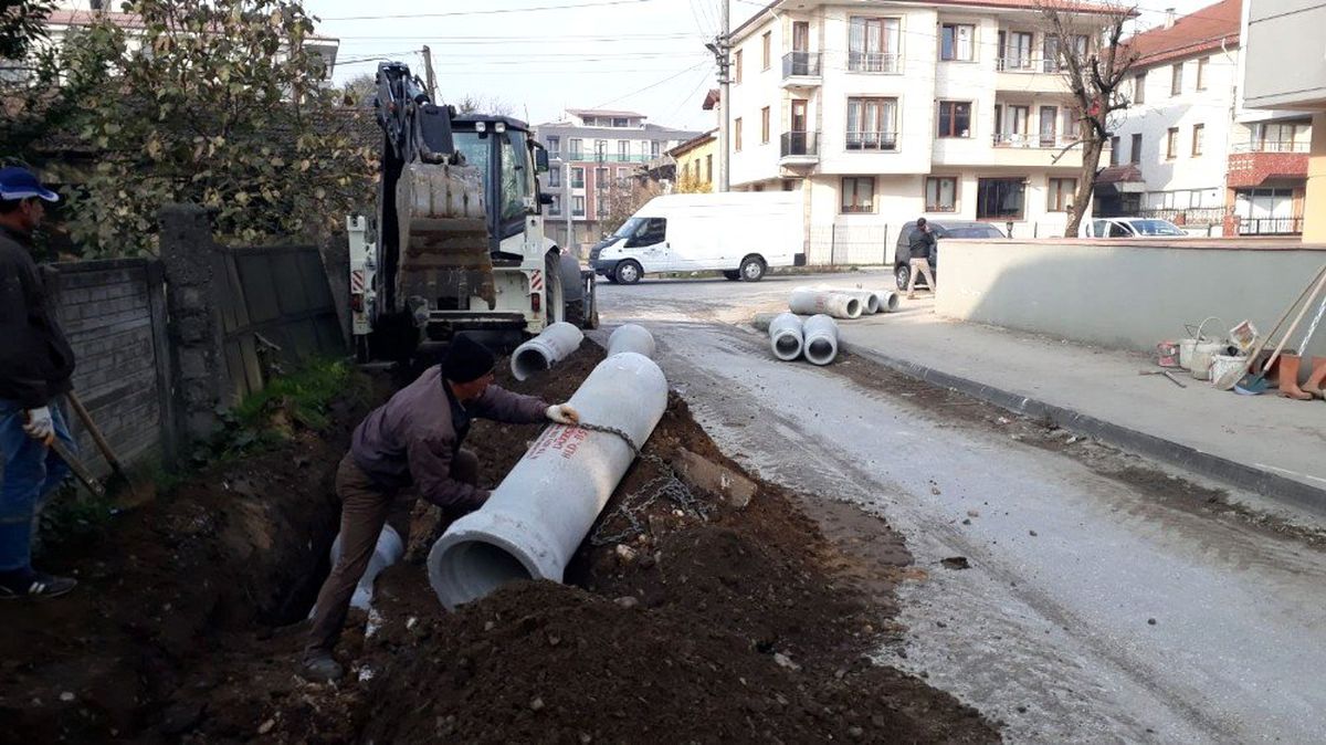 Alt yapı çalışmaları Kiremitocağında sürüyor