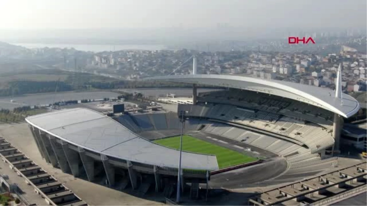 Atatürk olimpiyat stadyumu\'nun çimleri değiştirildi