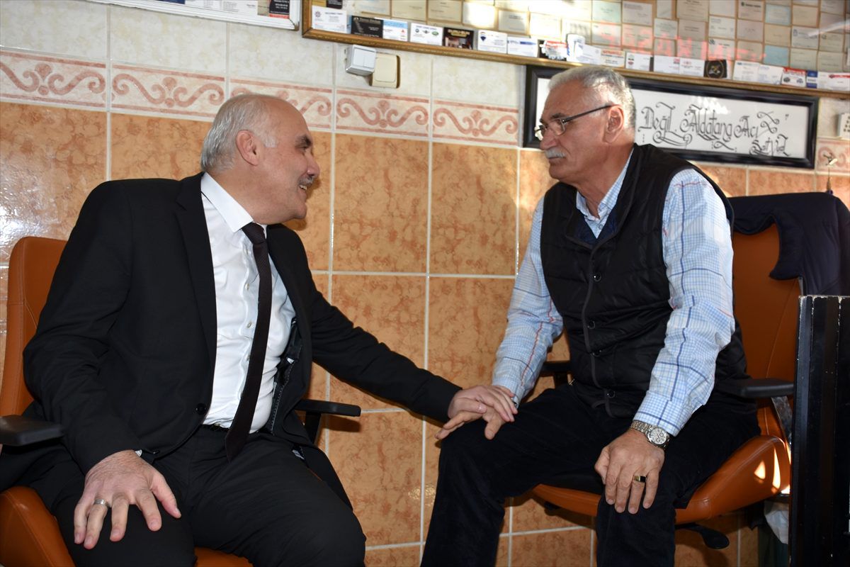 Başkan Acar\'dan esnafa ziyaret