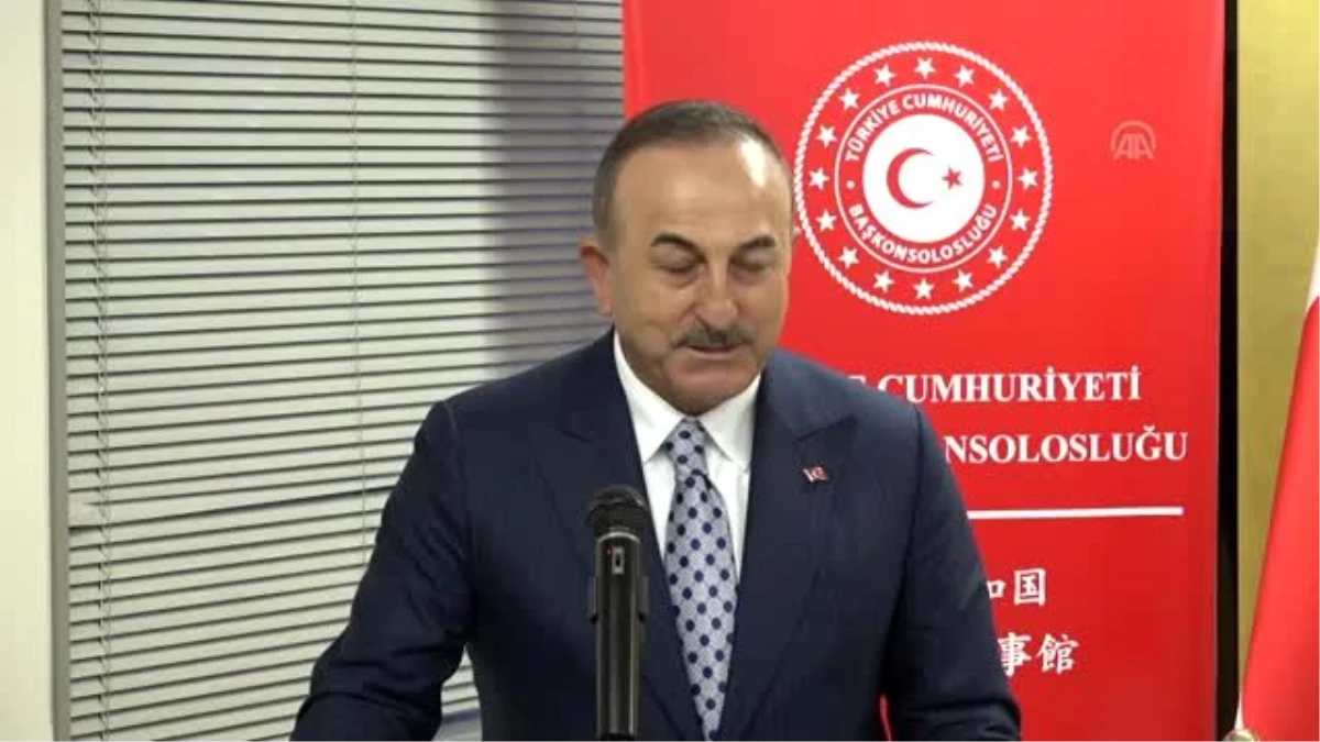 Çavuşoğlu, Türkiye\'nin Nagoya Başkonsolosluğu binasının açılış törenine katıldı
