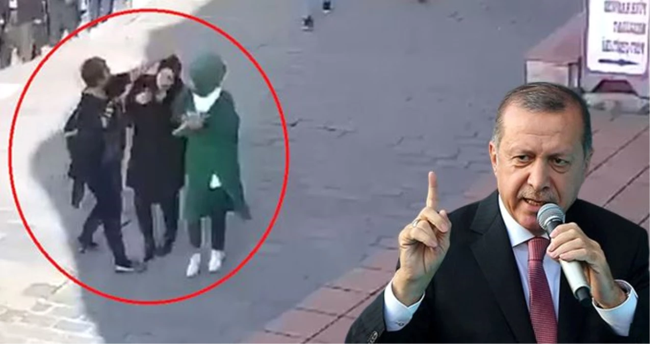 Cumhurbaşkanı Erdoğan, başörtülü kadınlara saldıranlara tepki gösterdi: Asla göz yummayız