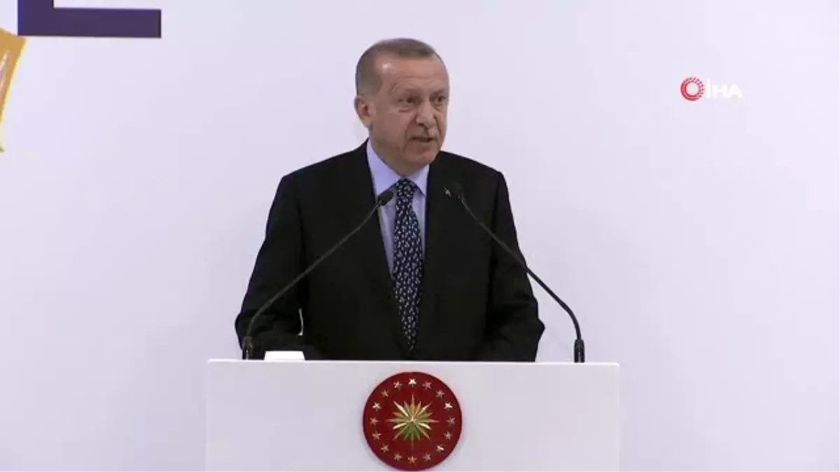 Cumhurbaşkanı Erdoğan: "Tank palet fabrikasıyla ilgili her türlü yalanı söylüyor.