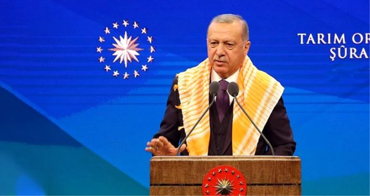 Cumhurbaşkanı Erdoğan uyardı: Tarımda dışa bağımlılık, Türkiye\'nin göze alamayacağı bir risk