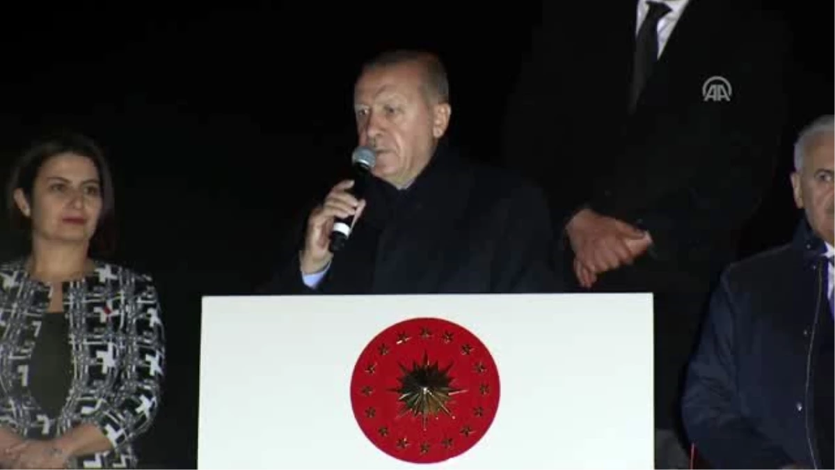 Cumhurbaşkanı Erdoğan: "(YPG/PKK\'ya verilen silahlar) 32-33 bin tır ve bunları depoladıkları...