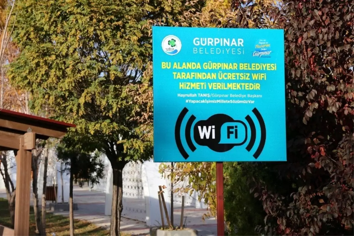 Gürpınar\'da ücretsiz Wi-Fi hizmetinden 2 bin kişi faydalandı