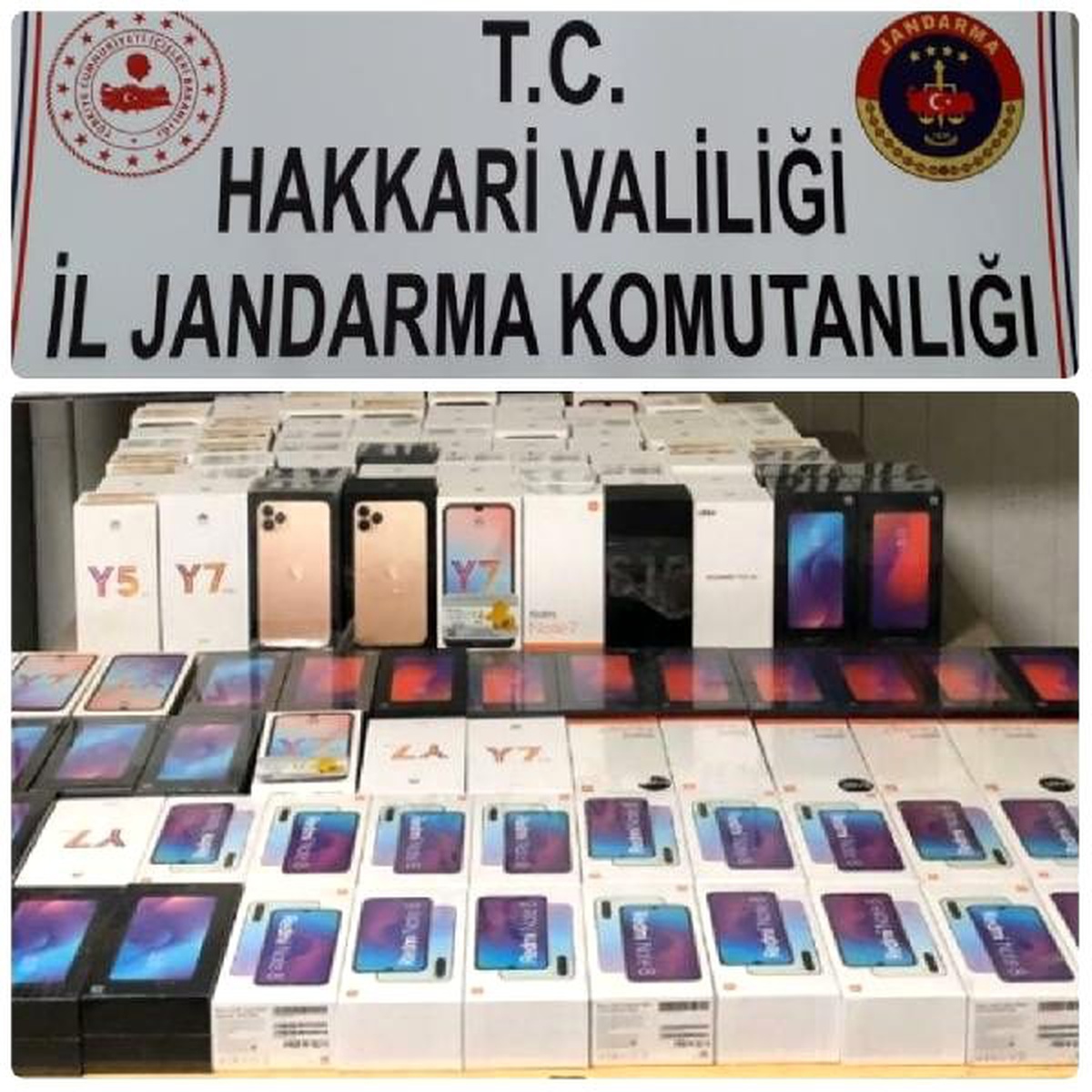 Hakkari\'de 138 kaçak cep telefonuna 4 gözaltı