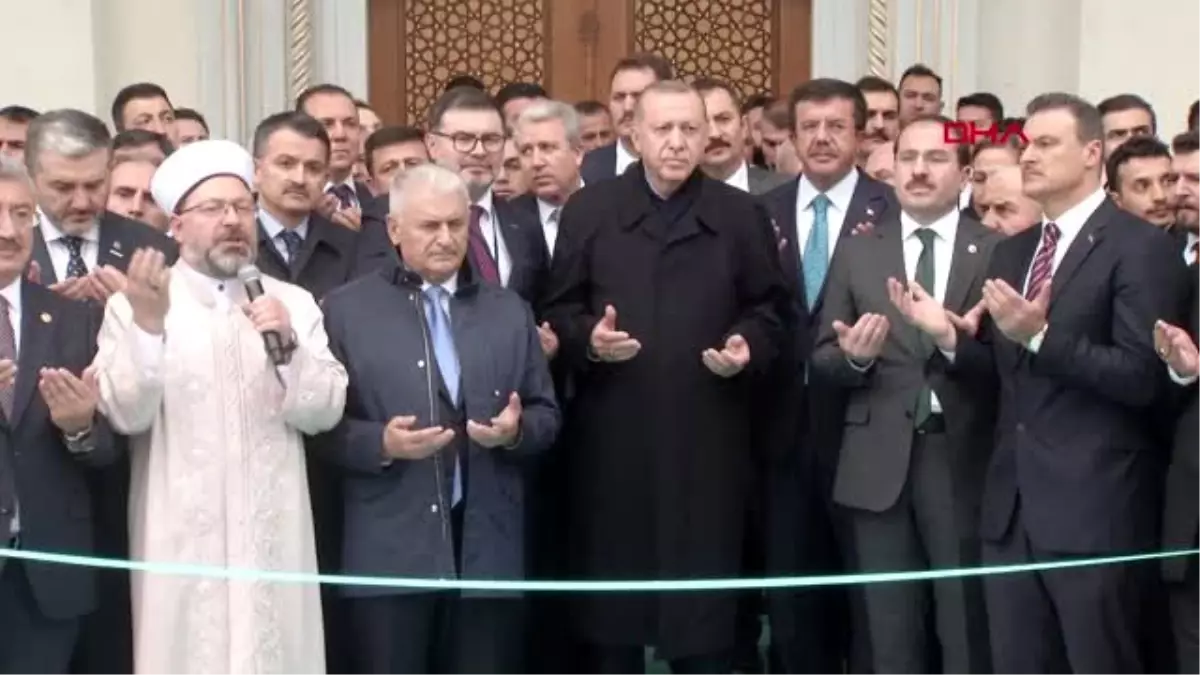 İzmir cumhurbaşkanı erdoğan, ege üniversitesi kampüsü\'nde inşa edilen bilal saygılı camii ve...