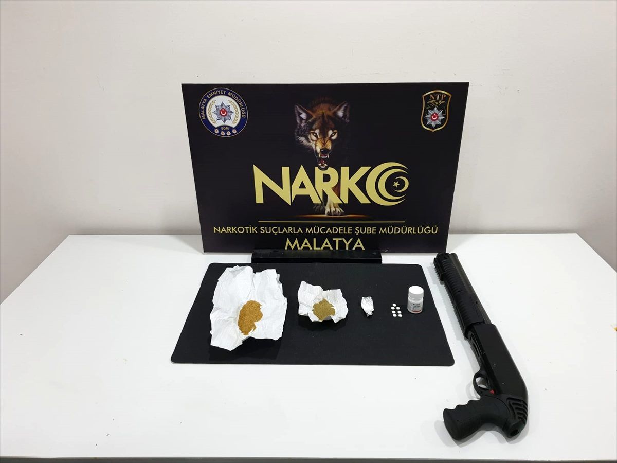 Malatya\'da uyuşturucu operasyonunda 5 kişi tutuklandı