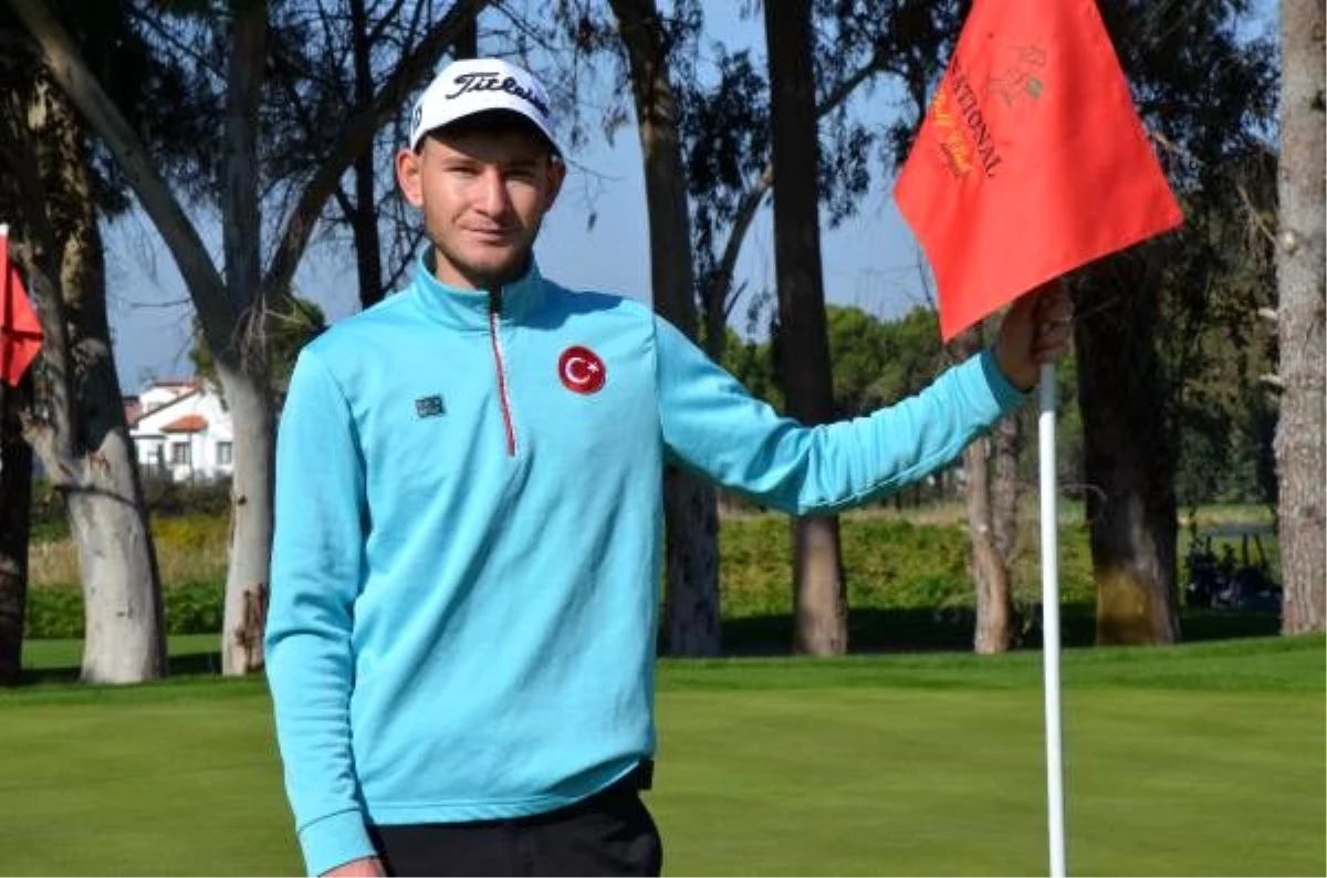 Milli golfçü Taner Yamaç\'ın hedefi European Tour\'da oynamak