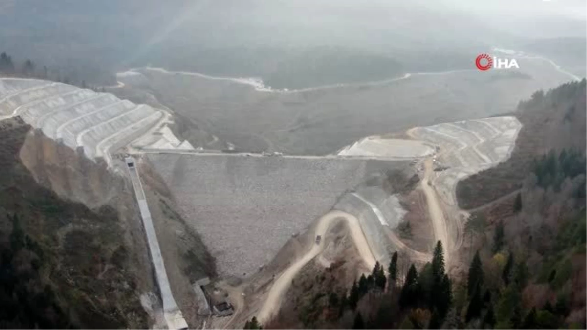 Sapanca Gölü\'ne alternatif içmesuyu kaynağı Akçay Barajı\'nda su tutulmaya başlandı