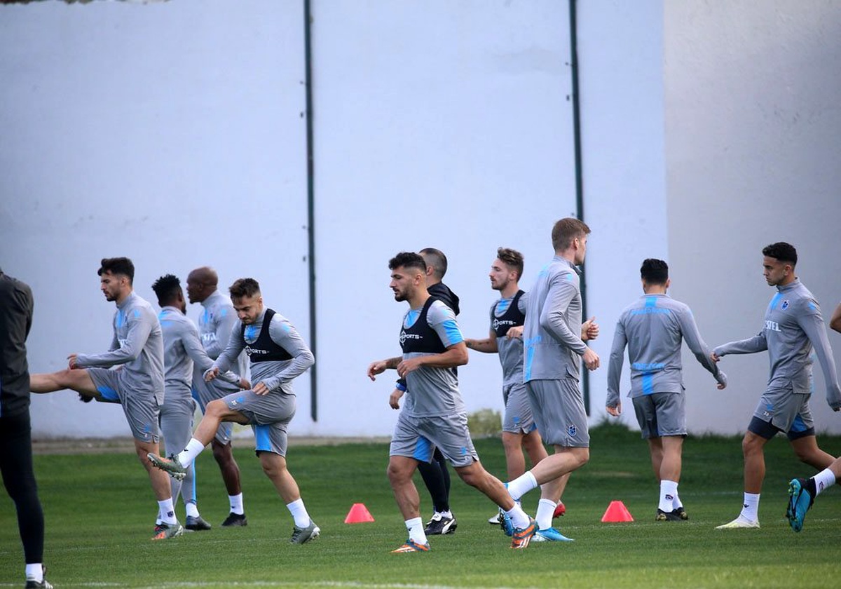Trabzonspor, MKE Ankaragücü maçı hazırlıklarını tamamladı