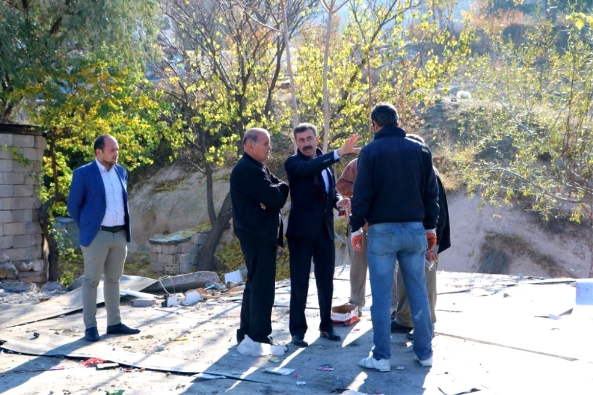 Uçhisar Belediye Başkanı Süslü, Cevizli esnafı ile bir araya geldi