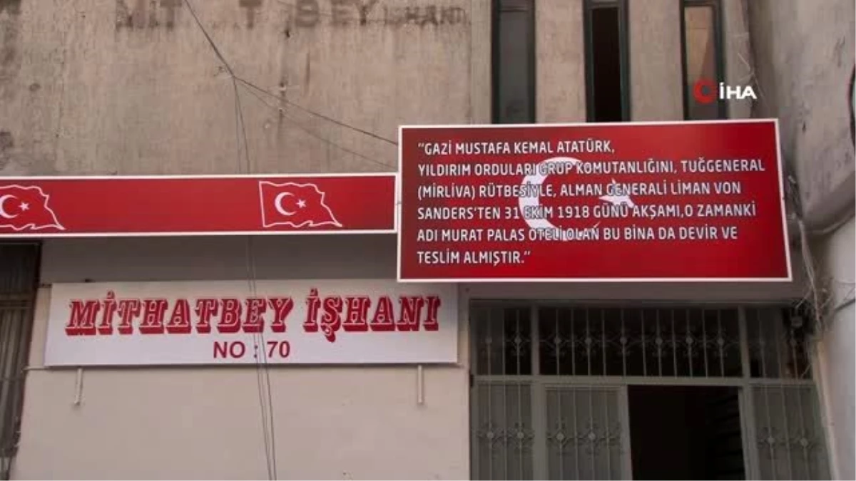 Atatürk\'ün komutanlığı devraldığı otelin restore edilmesi isteniyor