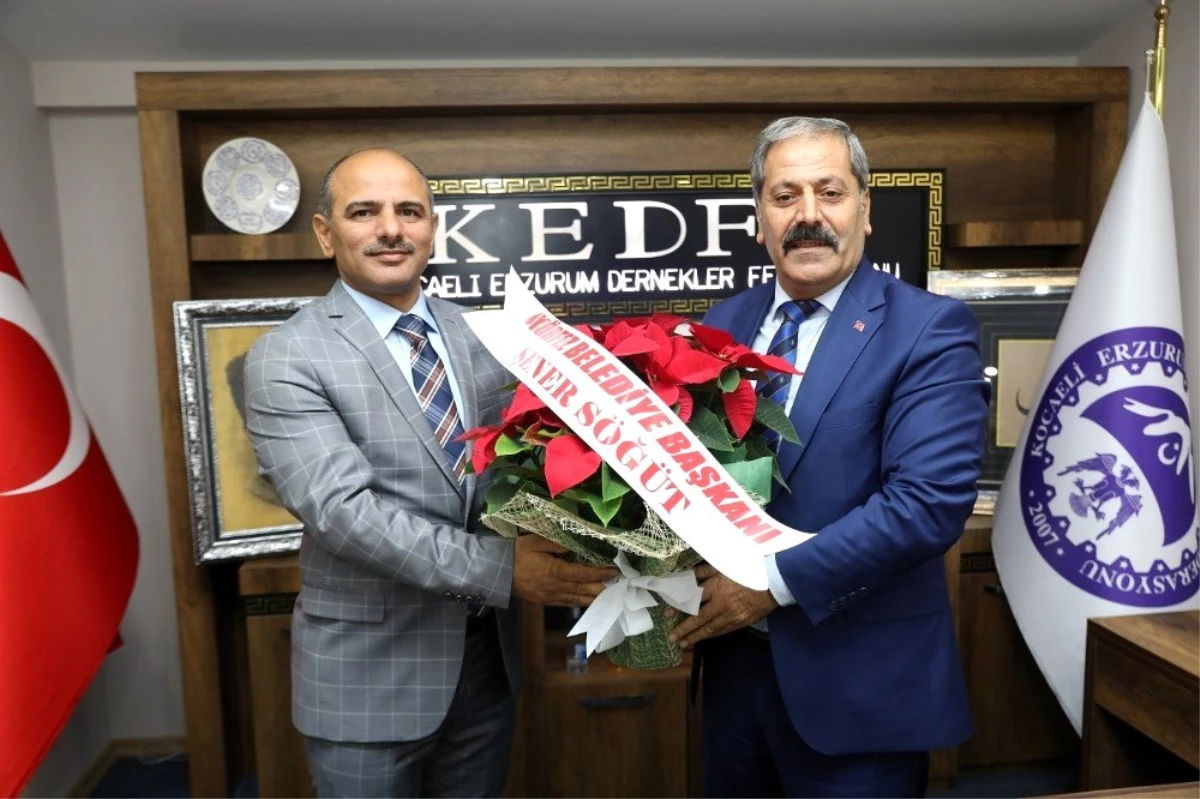 Başkan Söğüt Erzurumlular Federasyonunu ziyaret etti