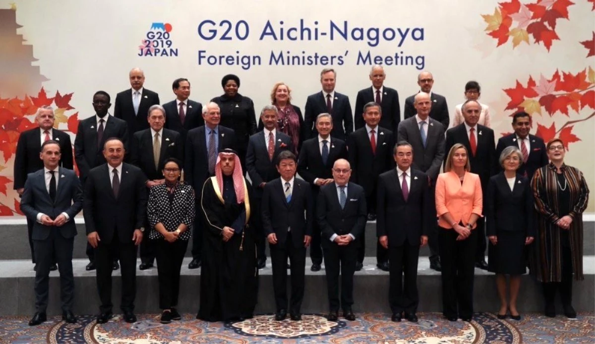 Çavuşoğlu, G20 Dışişleri Bakanları toplantısına katıldı
