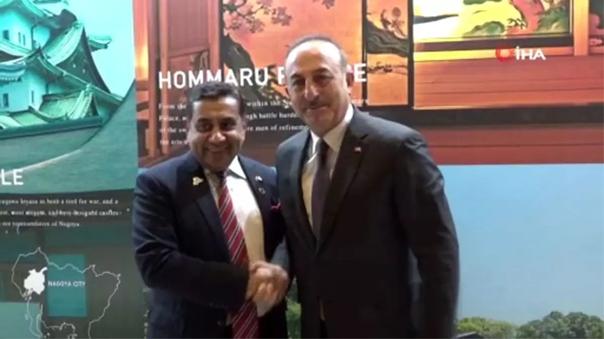 Çavuşoğlu, İngiliz Dışişleri Bakanlığı Devlet Bakanı Ahmad ile görüştü