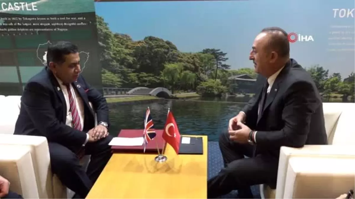 Çavuşoğlu, İngiliz Dışişleri Bakanlığı Devlet Bakanı Ahmad ile Görüştü