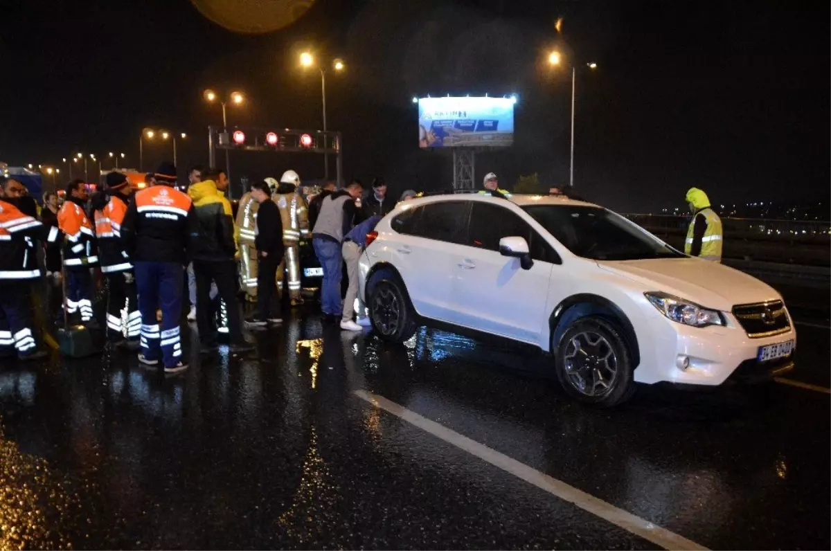 Esenyurt\'ta 11 araç zincirleme trafik kazasına karıştı