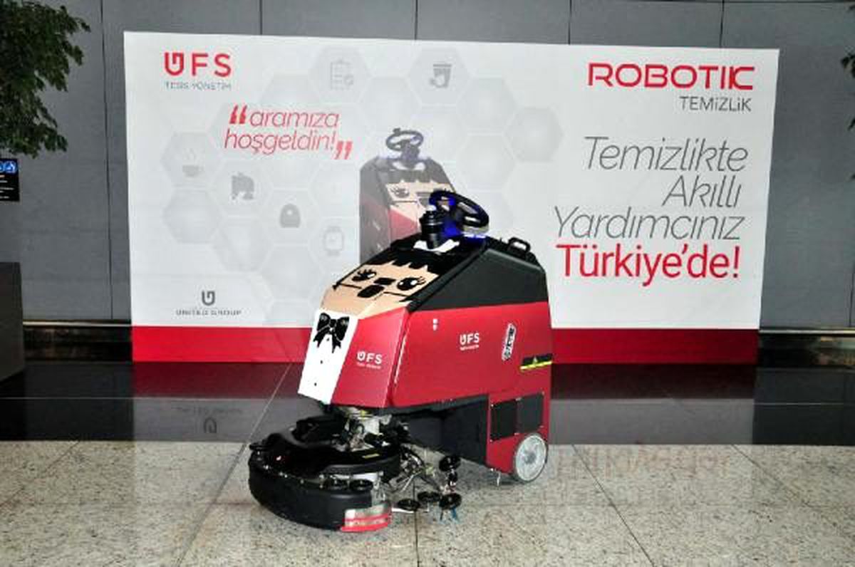 İstanbul Havalimanı temizliğinde robot dönemi