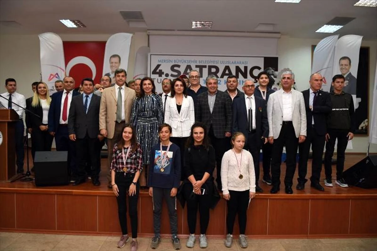 Mersin Uluslararası Satranç Turnuvası sona erdi