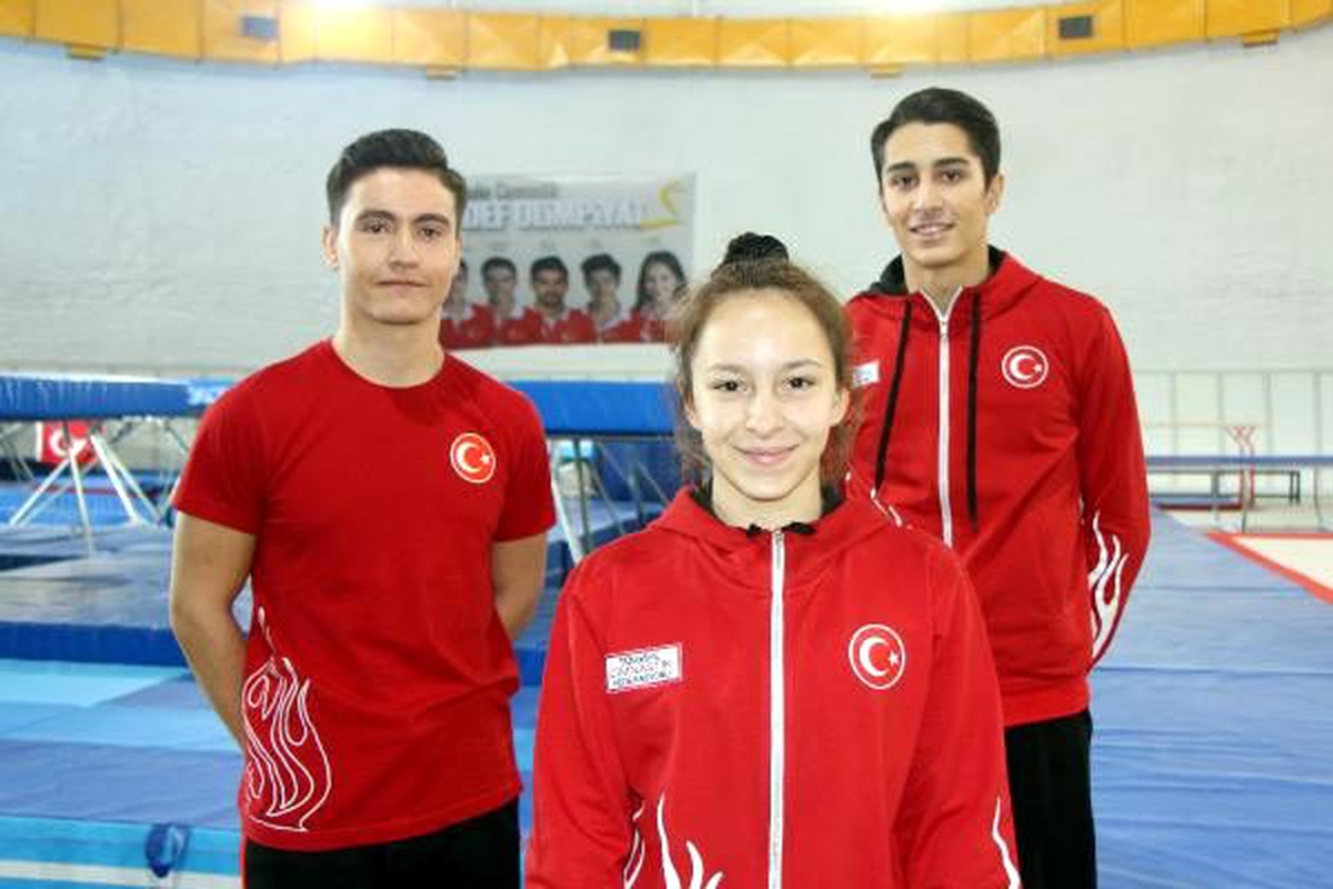 Milli trambolincilerin hedefi olimpiyatlar