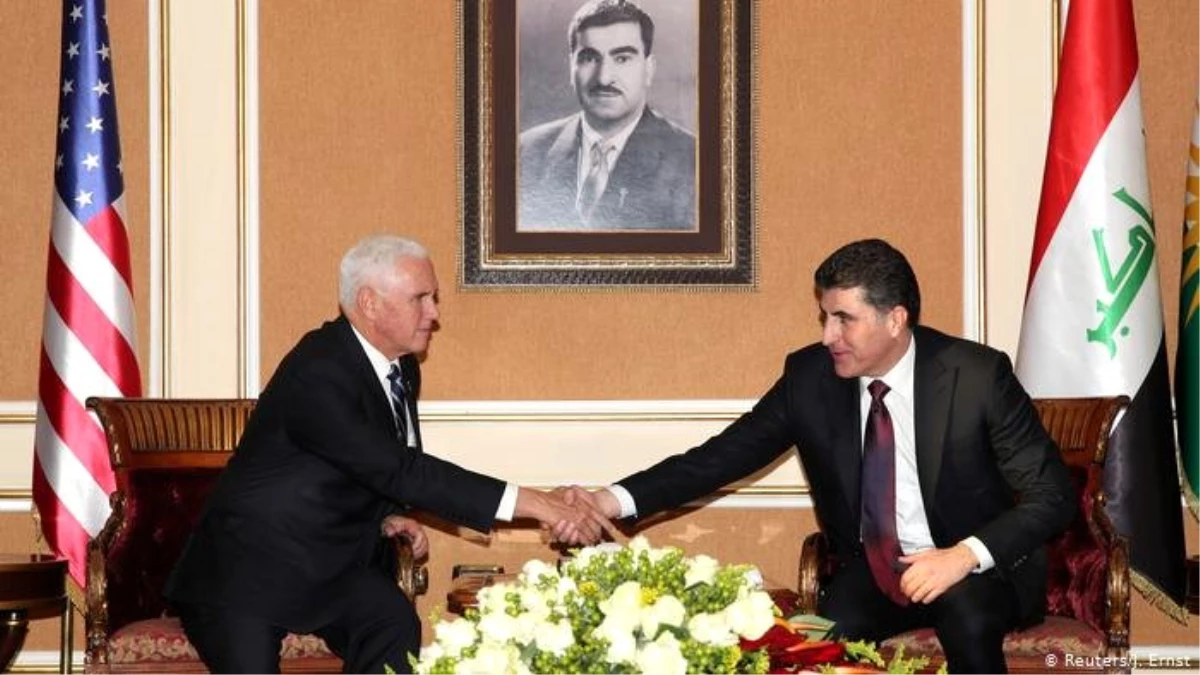 Pence Irak\'ta Neçirvan Barzani ile görüştü