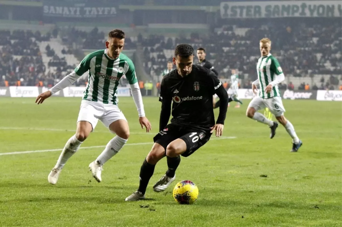 Süper Lig: Konyaspor: 0 - Beşiktaş: 1 (Maç sonucu)