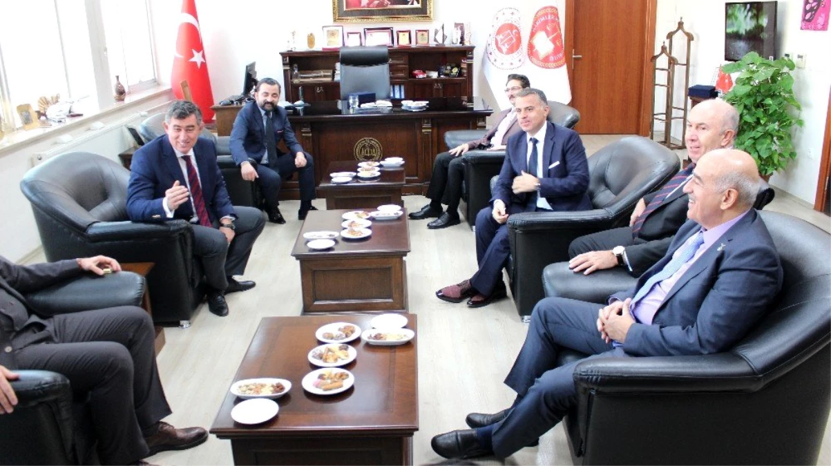 TBB Başkanı Feyzioğlu Erzincan Adliyesini ziyaret etti