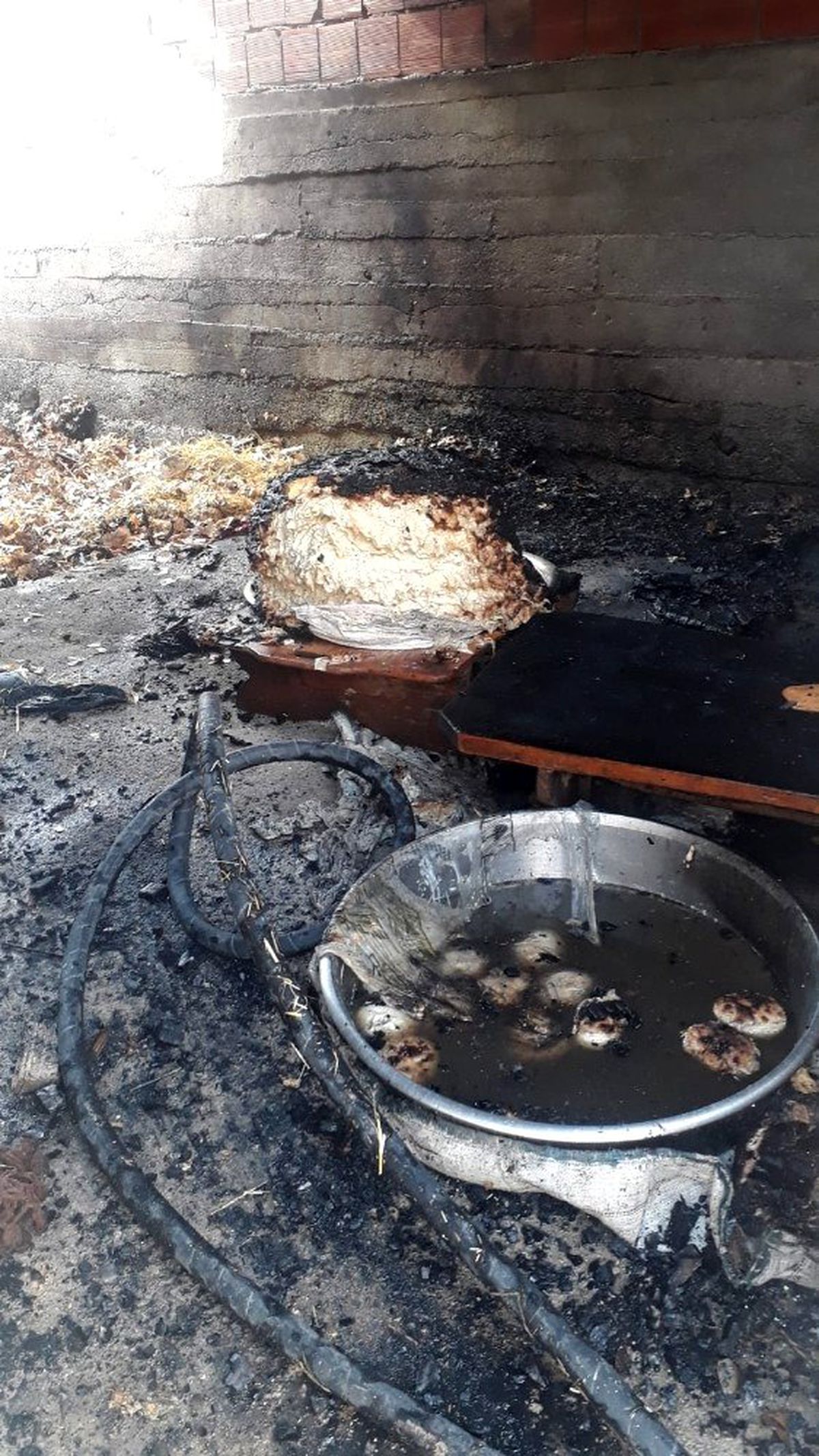 Ulaş\'ta tandır evi yangını